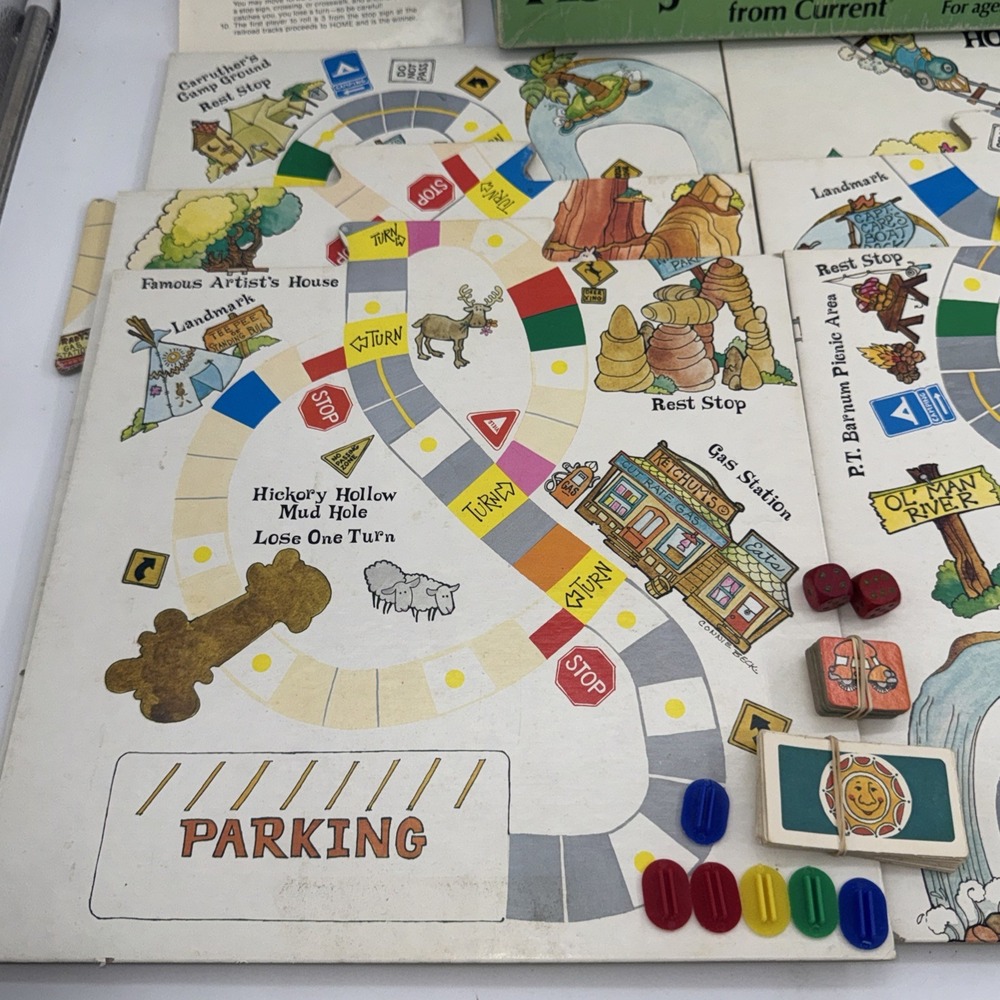 Merry Motorist Board Game by Current 1981 VTG Ages 8+ Complete w/Original Box - Picture 6 of 7